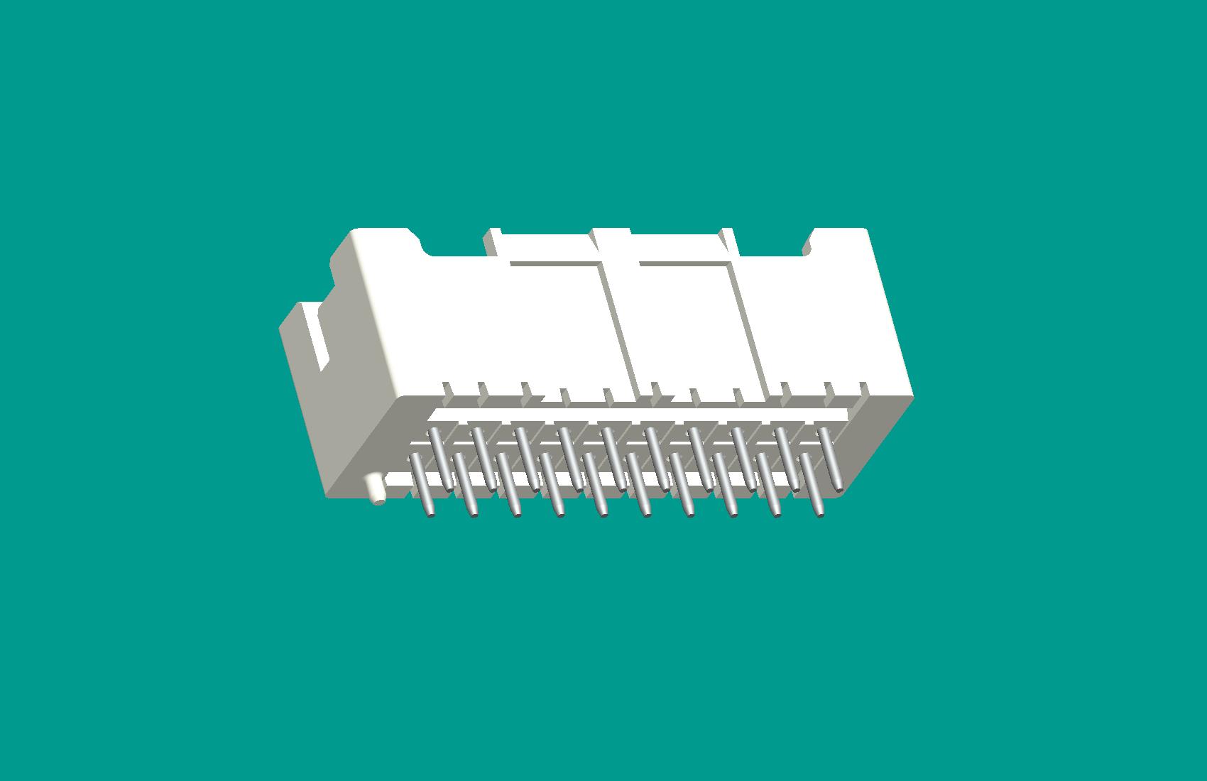 XAD-2×10ASD立式針座本色/高灼熱絲