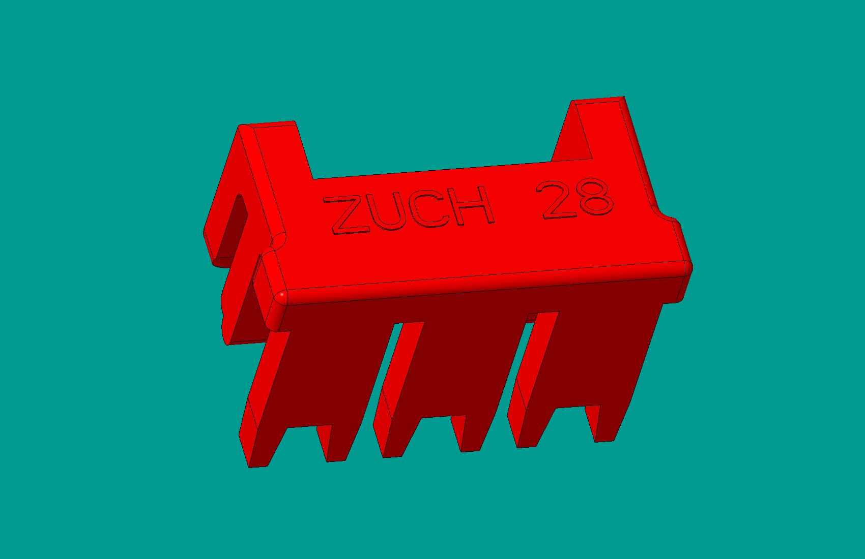 VH-3S2(臺(tái)階型鎖片)/紅色/普通PA66