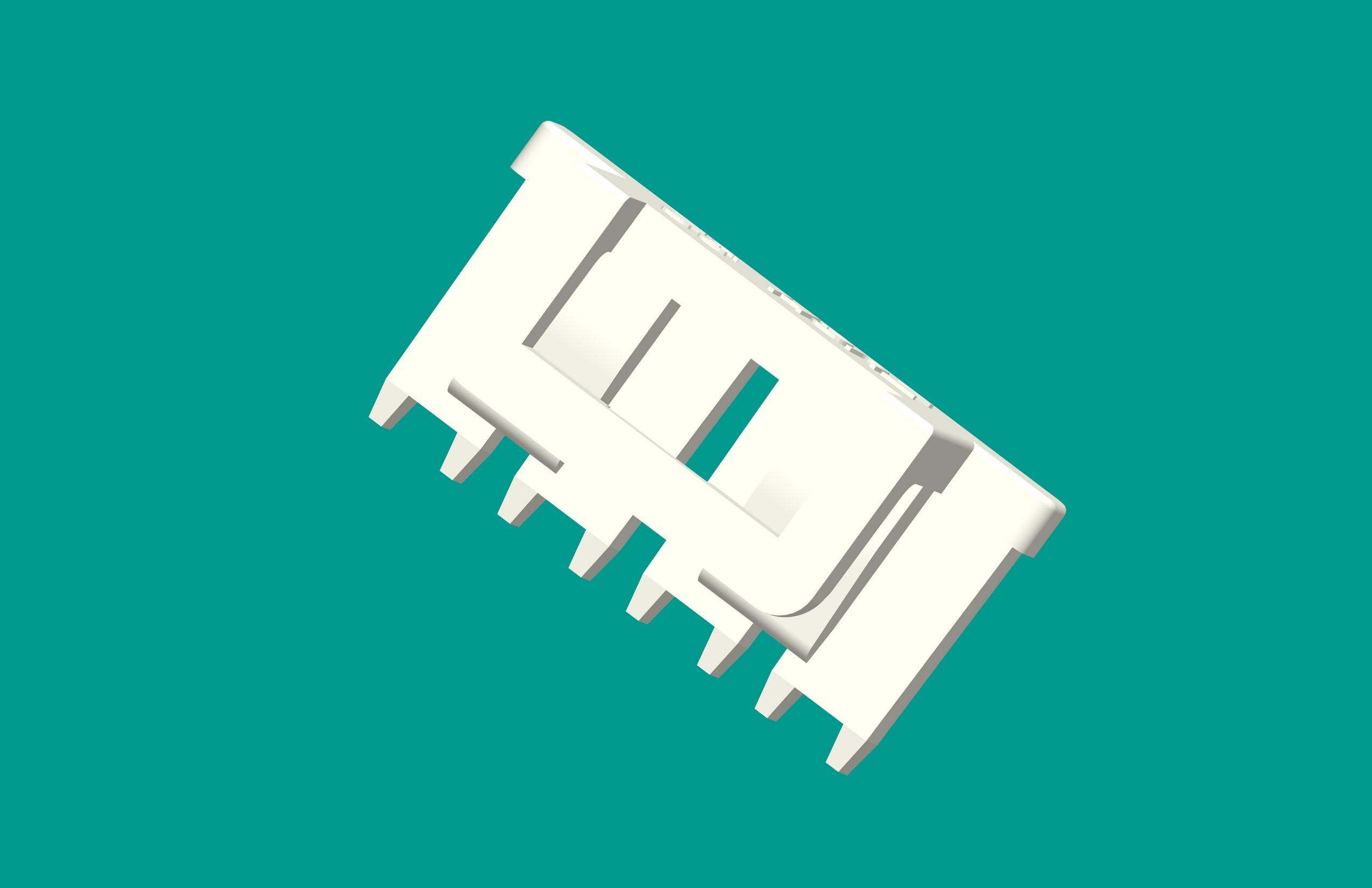 VH帶槽鎖片-4S白色