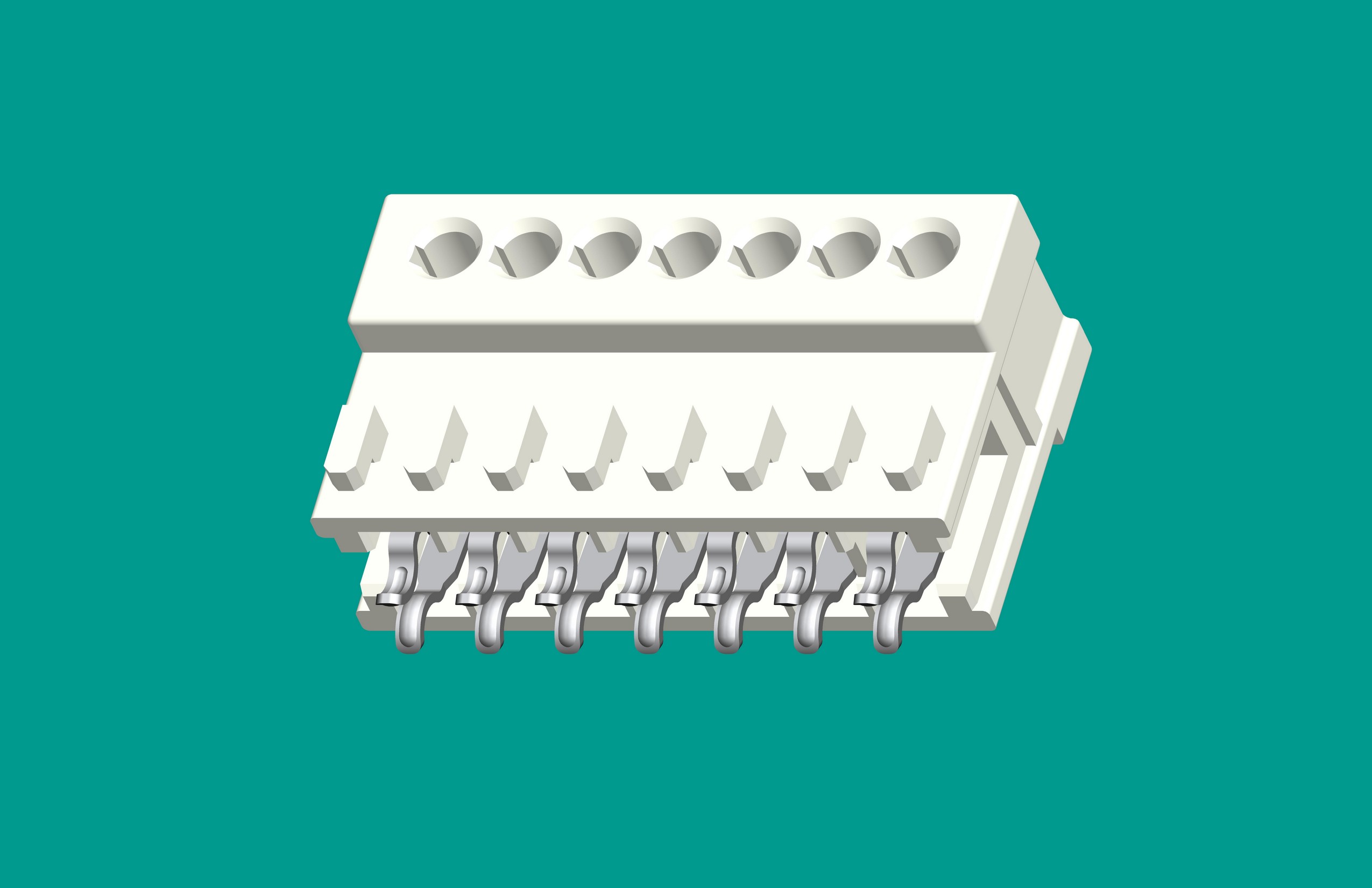 RAST2.5孔座7位-高灼熱絲